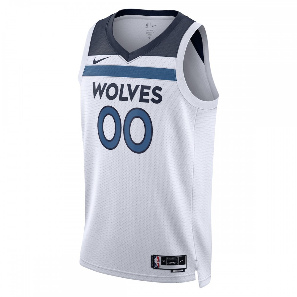 Minnesota Timberwolves Unisex 2022/23 Swingman Custom Jersey White - Association Edition-Pro Kit Vault | Brand New 26/27 Sports Jerseys